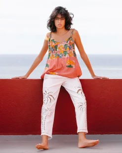 Chemises & Tops>Mes Demoiselles Paris Top Wil Imprime Fleuri