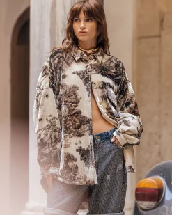 Manteaux & Vestes>Mes Demoiselles Paris Veste Acorbu Kaki
