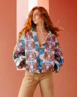 Manteaux & Vestes>Mes Demoiselles Paris Veste Fejoa Multicolore