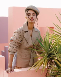 Manteaux & Vestes>Mes Demoiselles Paris Veste Reuilly Bronze