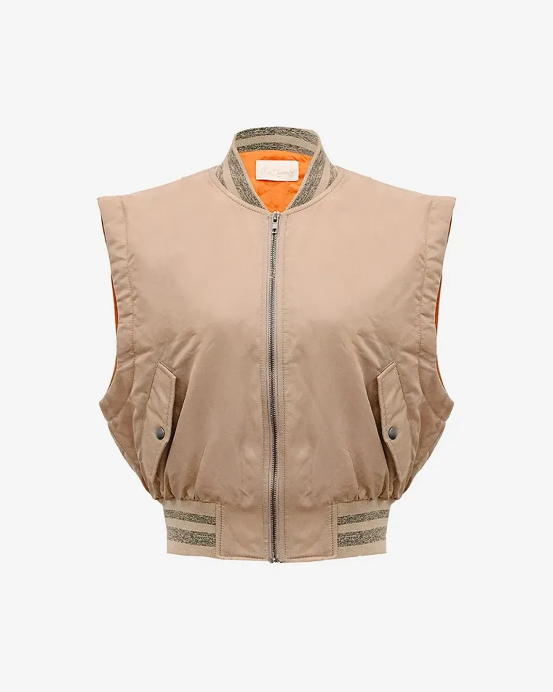 Manteaux & Vestes>Mes Demoiselles Paris Veste Ruff Bronze